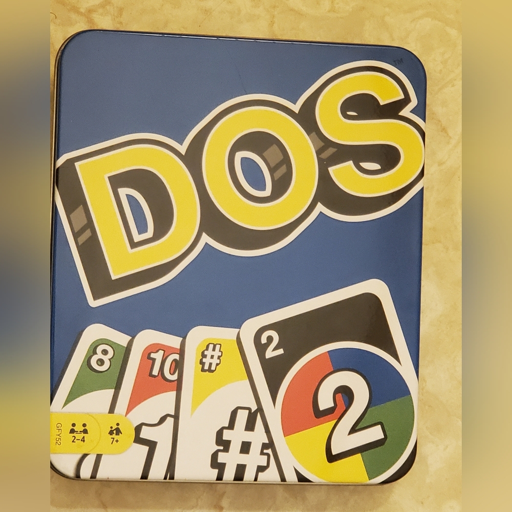NWOT Mattel- DOS Card Game